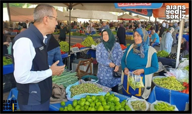 Cuma Pazarında Üreticiye Ziyaret!