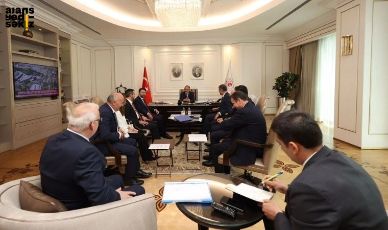 Karabük Heyeti, Bakan Özhaseki ile Görüştü!