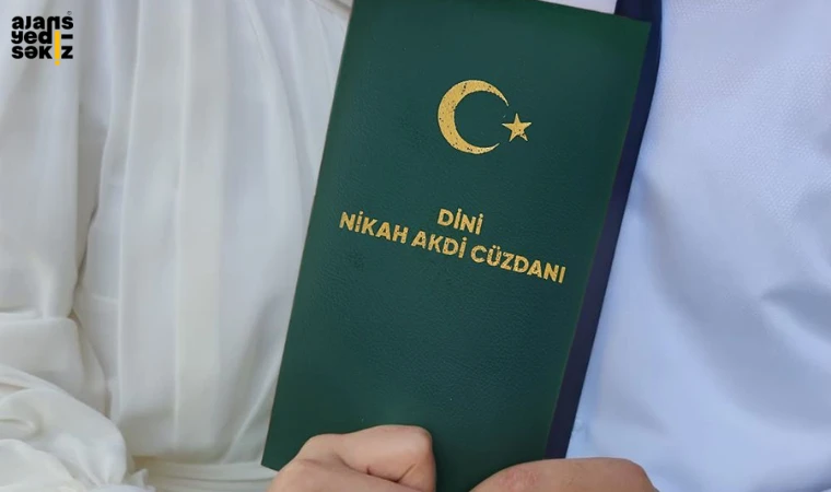 Sosyal medyada imam nikahıyla yaşayanlar için evlilik cüzdanı satışı başladı.