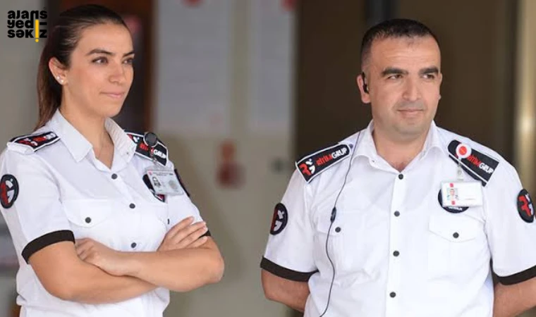 Türkiye'de en çok aranan meslek "Güvenlik Görevlisi"oldu.