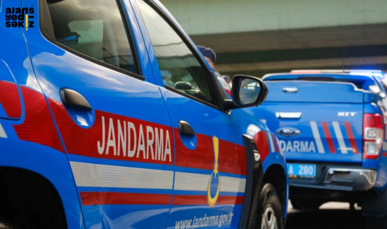 Jandarma ekipleri ruhsatsız tabanca ve fişek ele geçirdi.