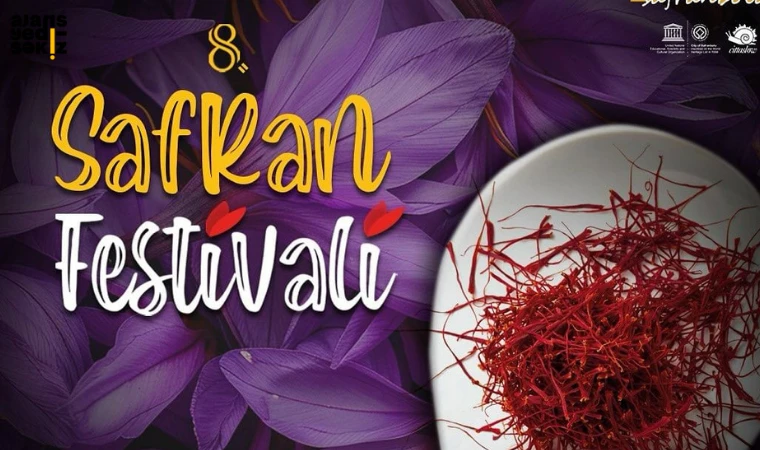 Geleneksel Safran Festivali, 25-27 Ekim Tarihlerinde Gerçekleşecek.