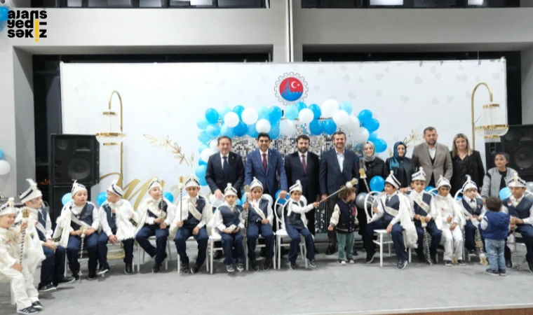 Karabük Belediyesi, Kanyon Park’ta çocuklar için özel bir sünnet töreni düzenledi.