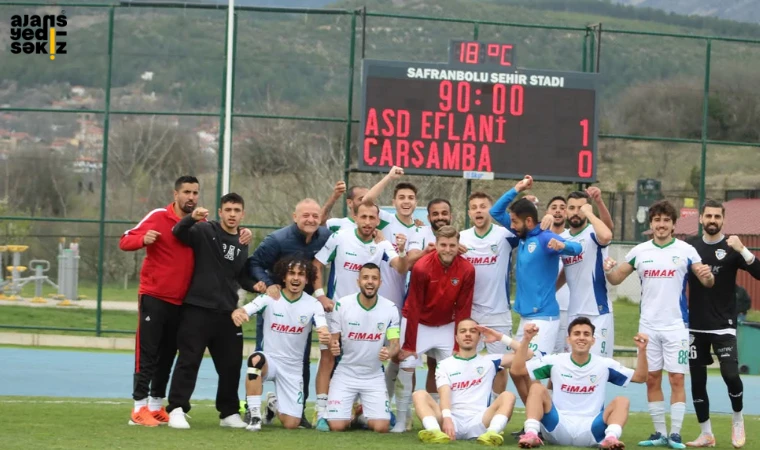 BAL temsilcimiz ASD Yapı Eflanispor Çarşambaspor’u 1-0 Mağlup Etti.