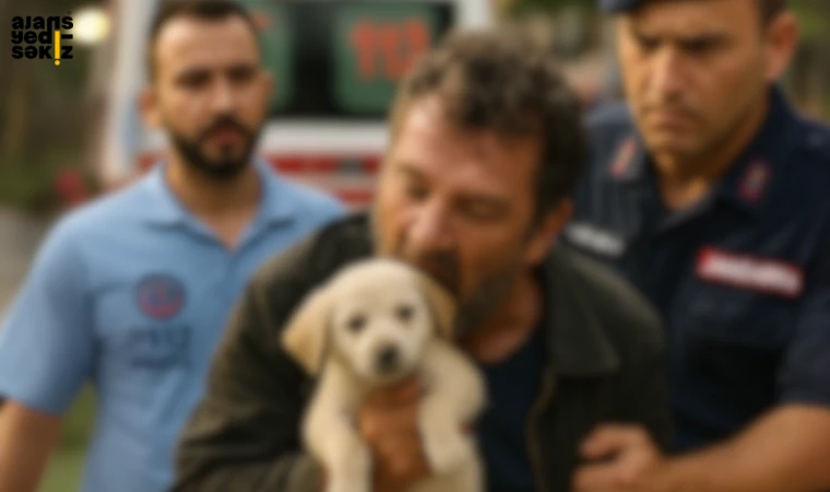 Zonguldak'ta şaşkına çeviren olay: Bu kez insan köpeği ısırdı.