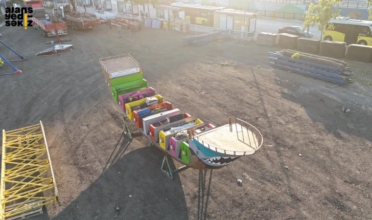 Lunapark Yapımı Başladı, Şehir Merkezine Hareket Geliyor!