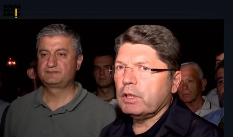 Adalet Bakanı Yılmaz Tunç orman yangınlarıyla ilgili Karabük'te açıklama yaptı.
