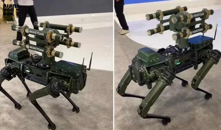 Roketsan’ın Dört Ayaklı Robotu, IDEF 2025’te Göz Doldurdu.