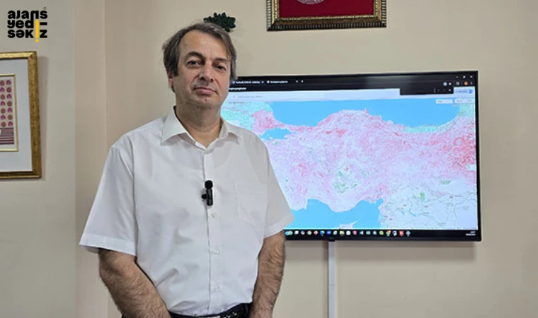 BEUN Öğretim Üyesi Prof. Dr. Kutoğlu, Uydu Verileriyle Hazırladığı Haritayla Uyardı!