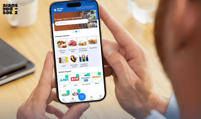Market market gezmek bitti! Tüm fiyatlar artık tek uygulamada.