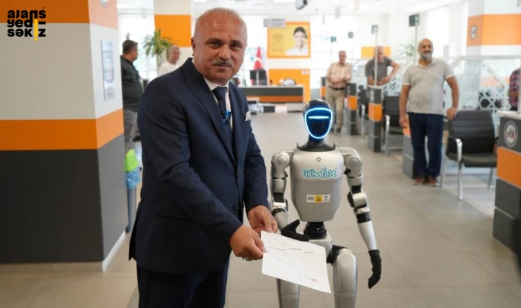 Yapay Zekalı Robot Festman Canik, nüfus kaydına heçirildi. Türkiye'de bir ilke imza atıldı.