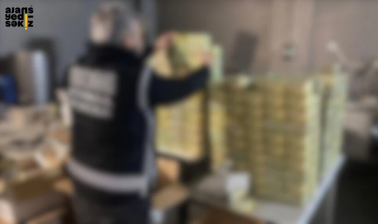 170 kg tütün, 156 bin makaron ve makinelere el konuldu; 2 şahsa işlem yapıldı.