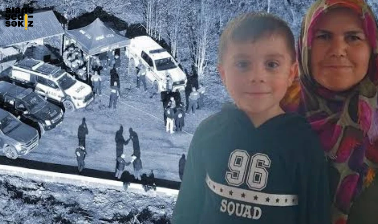 Annesiyle kaybolan 5 yaşındaki Osman'ın cansız bedenine ulaşıldı.