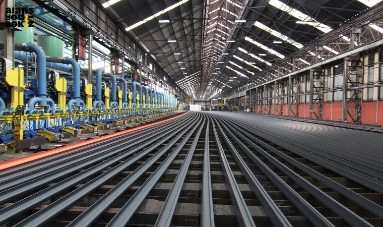 Yurt içi demiryolu projelerinde kullanılmak üzere 22.980 ton ray satışı yapıldı.