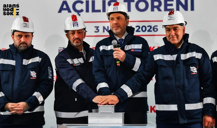 2 No’lu Sürekli Döküm Makinesi törenle devreye alındı, Bakan Bayraktar’dan tam destek.