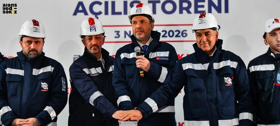 2 No’lu Sürekli Döküm Makinesi törenle devreye alındı, Bakan Bayraktar’dan tam destek.