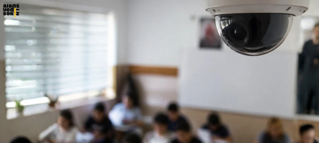 55 bin okula kamera bağlanıyor, ziyaretçilere randevu ve güvenlik taraması şartı.