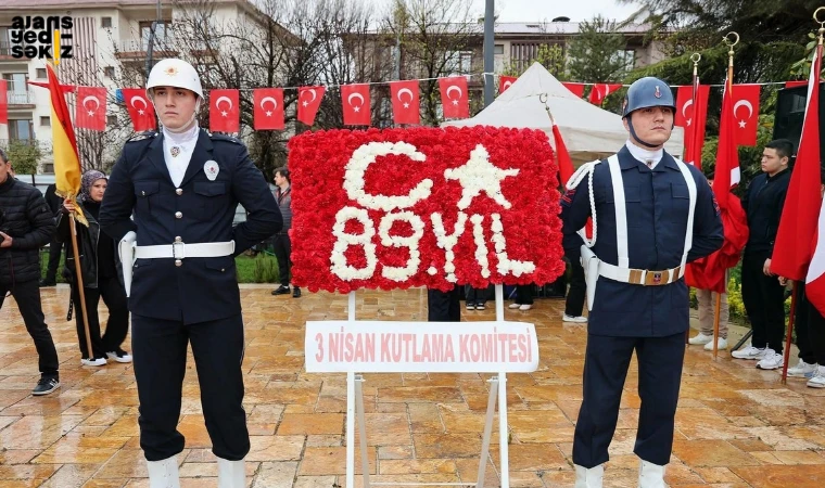 89. yıl etkinlikleri çerçevesinde çelenk töreni ve Mevlid programı gerçekleştirildi.