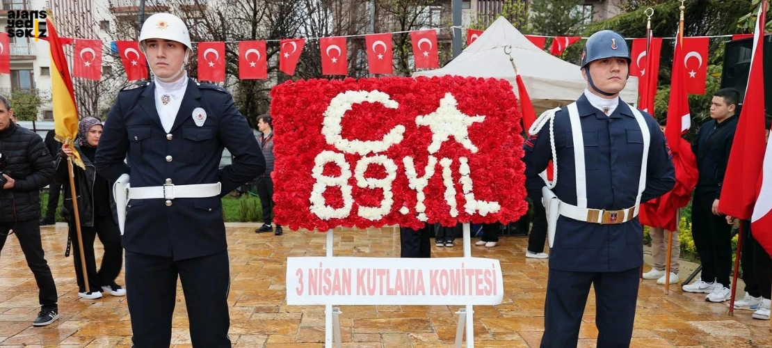 89. yıl etkinlikleri çerçevesinde çelenk töreni ve Mevlid programı gerçekleştirildi.