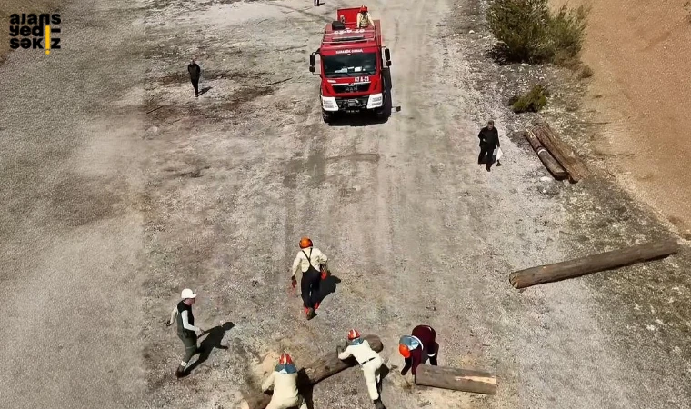 Bölge ekipleri 6 farklı parkurda hız ve dayanıklılıklarını sergiliyor