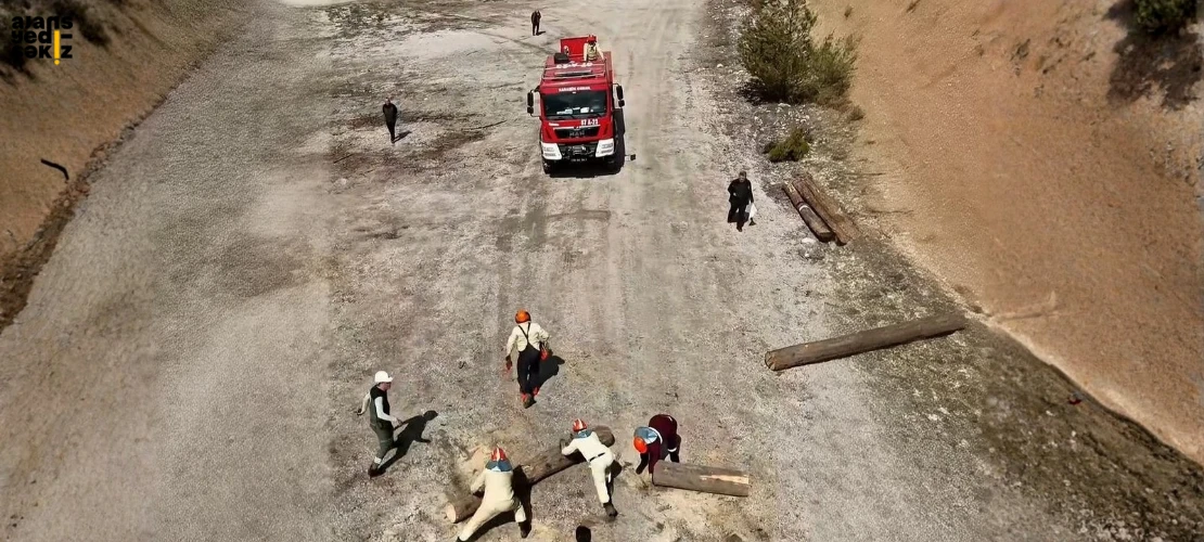 Bölge ekipleri 6 farklı parkurda hız ve dayanıklılıklarını sergiliyor