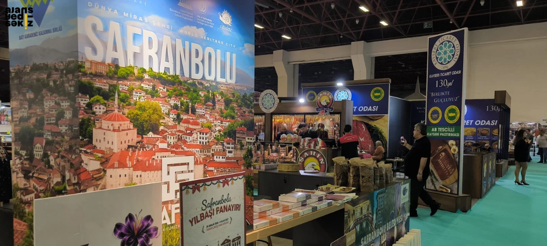 Fuarda kentin tescilli lezzetleri ve festivalleri ziyaretçilerle buluşuyor.