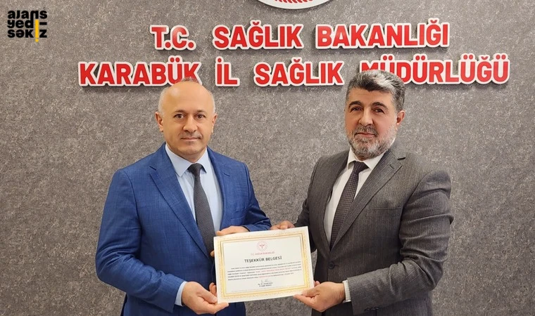 Hastane iki unvanını korurken teşekkür belgeleriyle ödüllendirildi