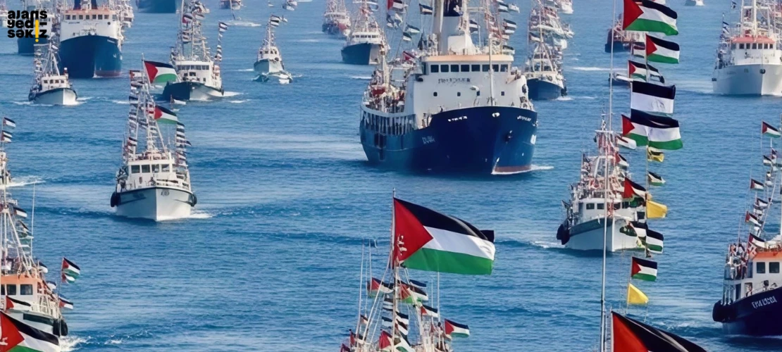 İsrail, Yunan karasularında Sumud Filosu'na saldırdı. 18 Türk aktivist alıkonuldu.