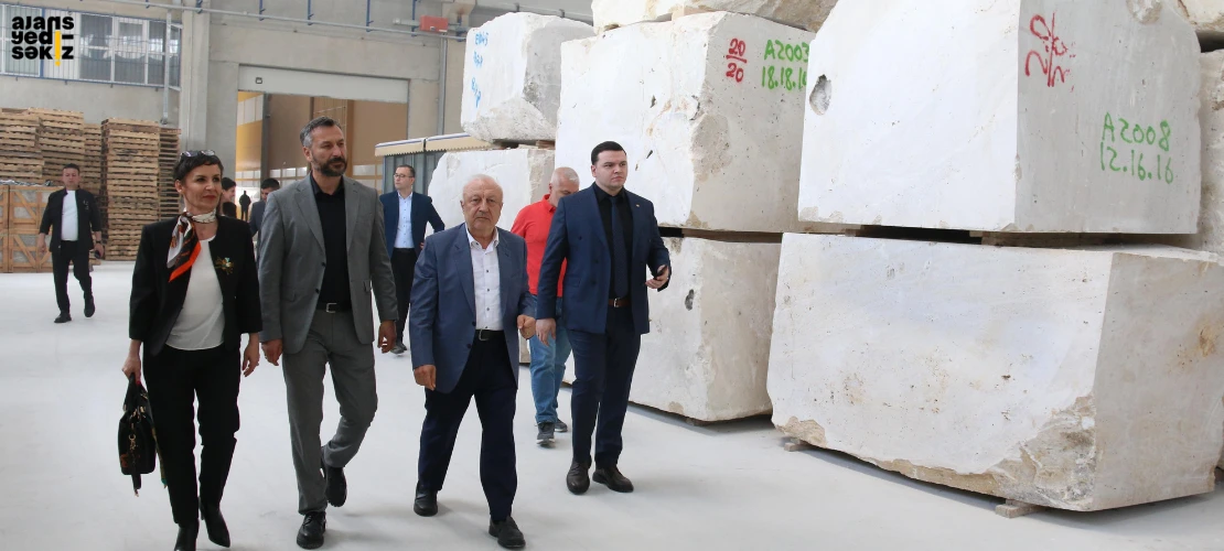 Afyon'da Mermer sektörü temsilcileriyle iş birliği ve markalaşma görüşmeleri gerçekleştirildi.