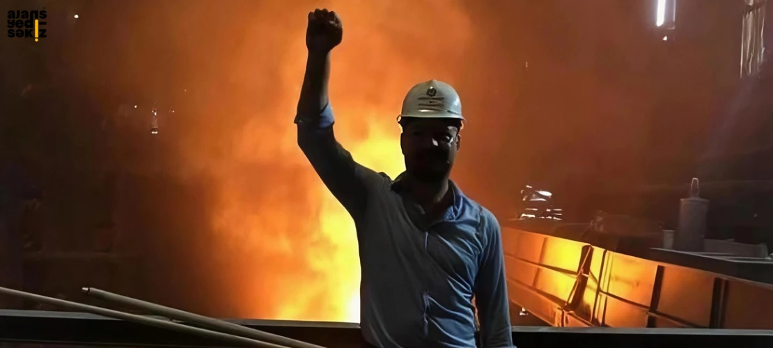 Karabük'ün her sokağında her fabrikasında, işçinin alınteri emeği ve mücadelesi vardır.