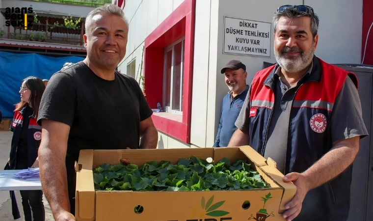 TAKE Projesi kapsamında çiftçilere toplam 135 bin fide desteği sağlandı.