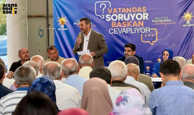 AK Parti'nin yeni programı Karabük'te 100. Yıl Mahallesi'nde başladı.