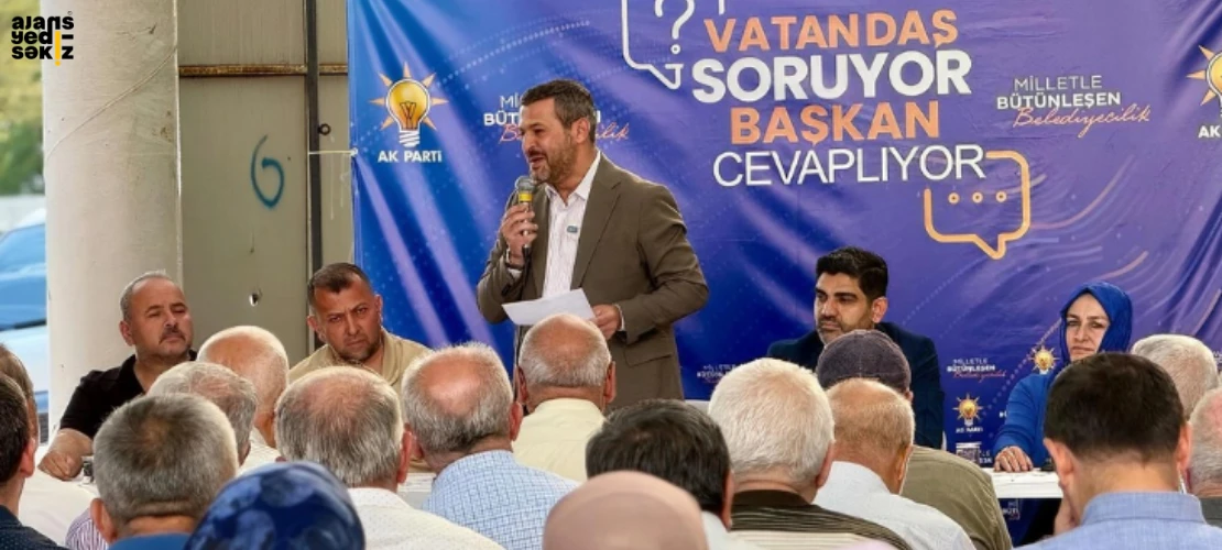 AK Parti'nin yeni programı Karabük'te 100. Yıl Mahallesi'nde başladı.