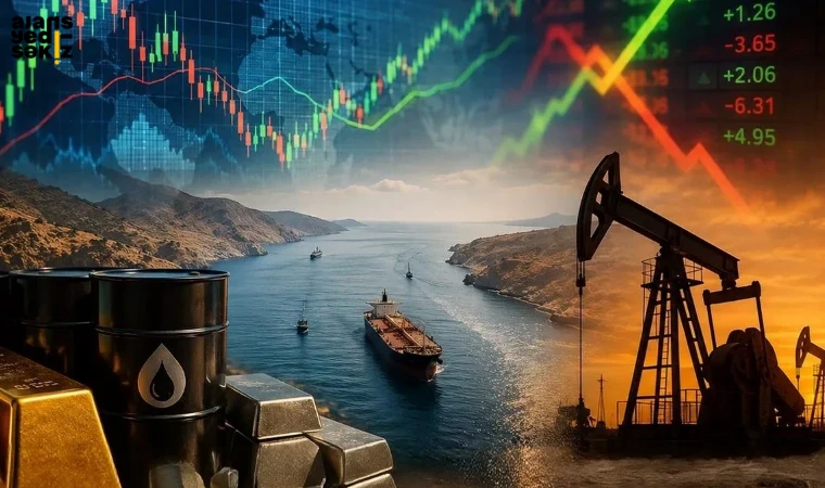 Altın ve borsalar yükselirken petrol fiyatları sert geriledi.