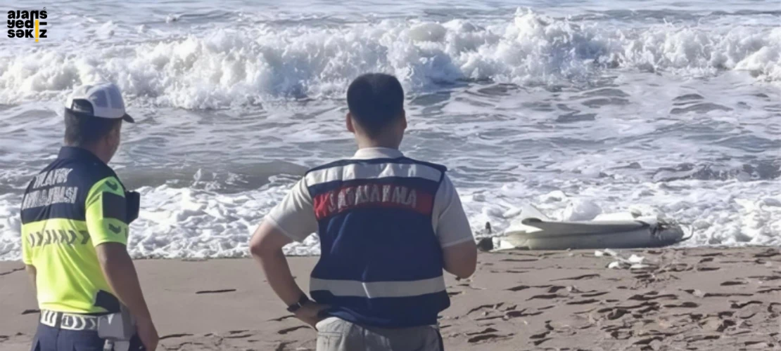 Bartın-Kastamonu sınırındaki Kapısuyu Plajı'nda silahlı İHA bulundu.