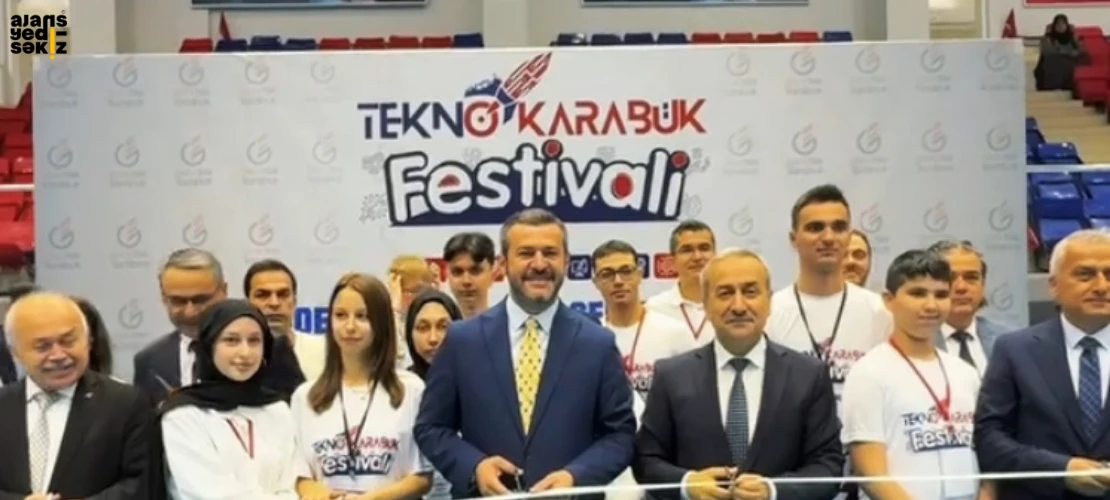 Düzenlenen festivalde 458 öğrenci teknoloji odaklı projelerini sergiledi.