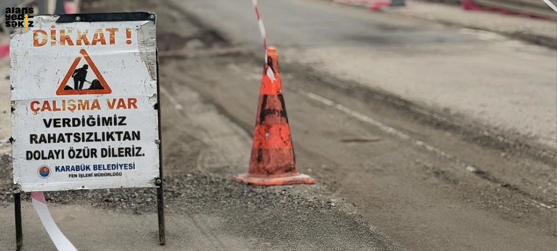 Karabük Belediyesi, köprüde modernizasyon çalışmalarına başladı.