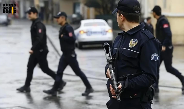64 aranan şahıs yakalandı, silah, çalıntı araç ve uyuşturucu ele geçirildi.
