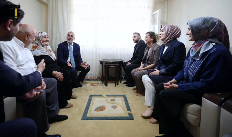 AK Parti teşkilat programları kapsamında aile ziyaretlerinde bulunuldu.