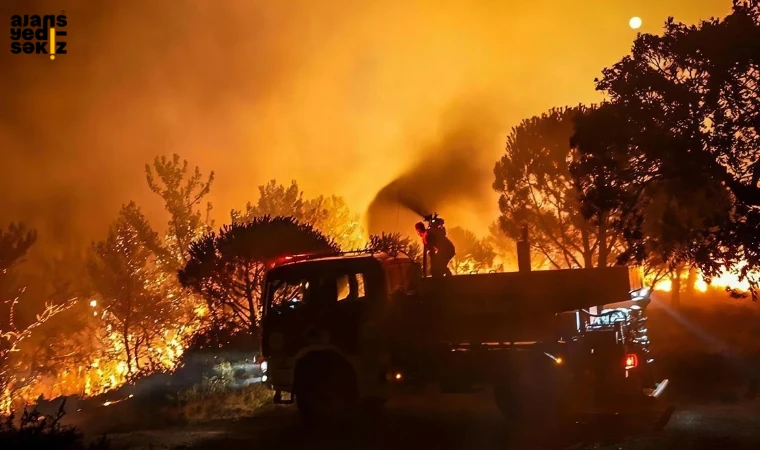 Balıkesir'de 3 gündür süren yangını çıkaran 2 kişi tutuklandı.