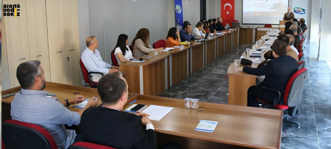 Eskipazar Sarı Traverteni'nin geleceği, KTSO ev sahipliğinde düzenlenen çalıştayda ele alındı.