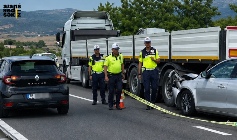 Karabük-Gerede kara yolundaki kazada 1 kişi öldü, 7 kişi yaralandı.