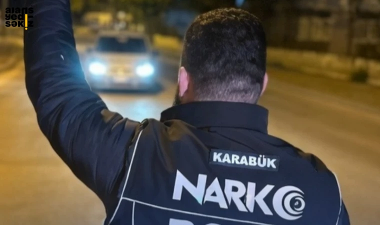 Karabük'te 7 ayrı operasyonda 9 şüpheliye işlem yapıldı, 1 kişi tutuklandı.
