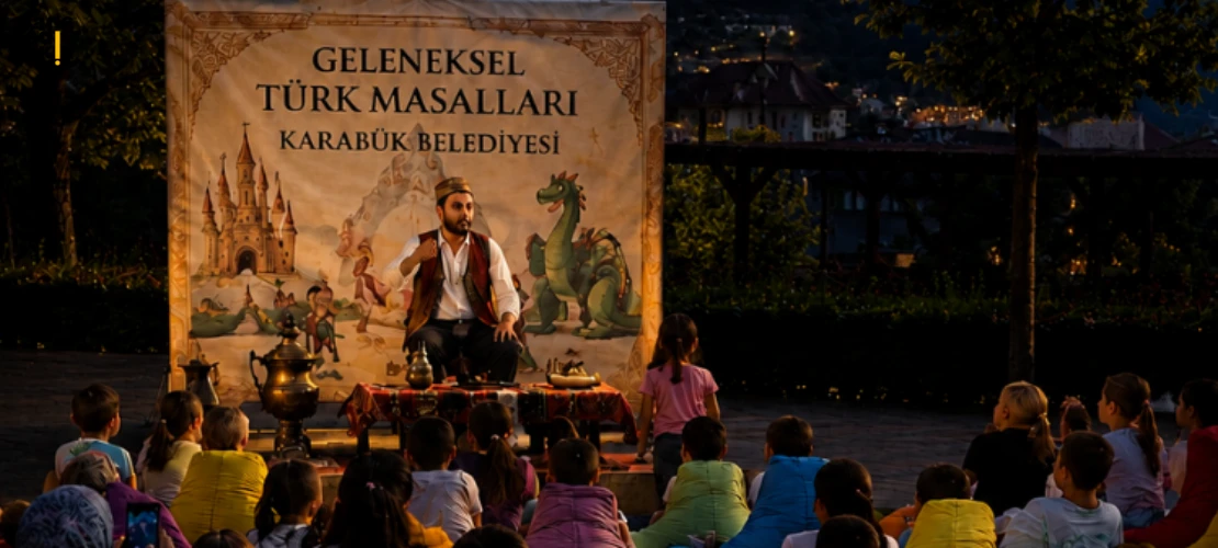 Karabük'te çocuklar, açık havada düzenlenecek ücretsiz etkinlikte geleneksel Türk masallarıyla buluşacak.