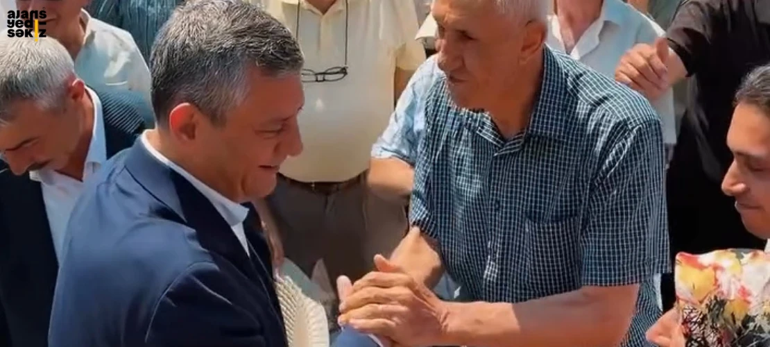 Özgür Özel, bugün saat 17.30'da Safranbolu'da vatandaşlarla buluşacak.