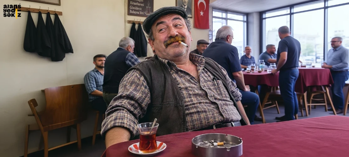 Kişi başına günlük 17,1 sigara ile zirvede, her iki erkekten biri kullanıyor.