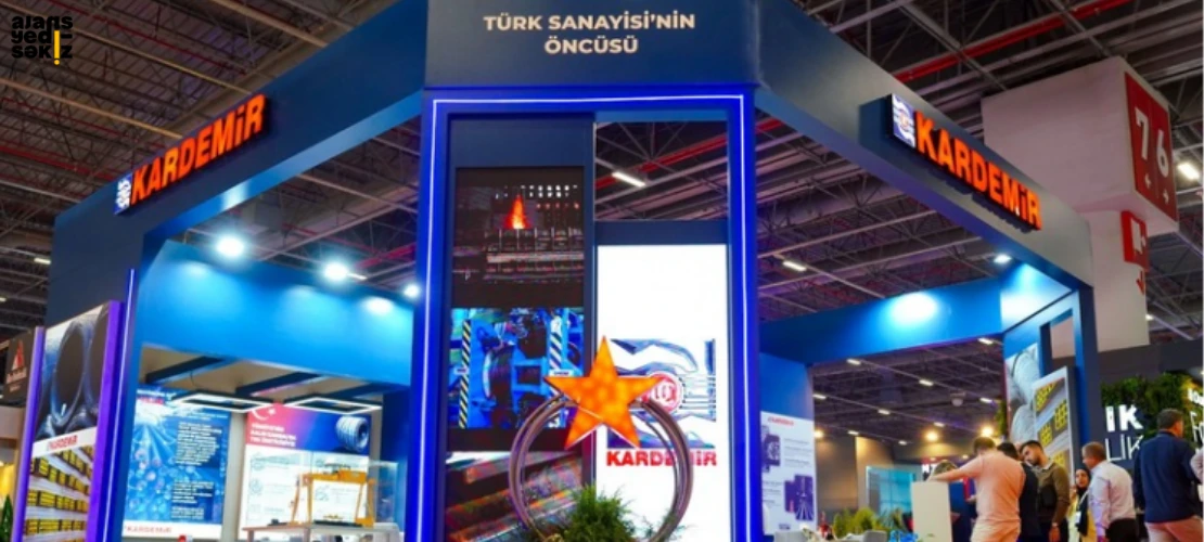 KARDEMİR, geniş ürün portföyü ve yeni çelik kalitelerini sektörle buluşturdu.