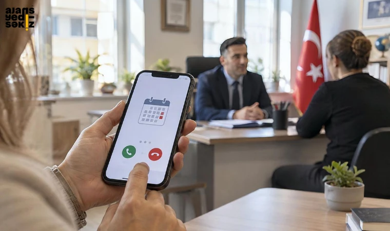 Veliler görüşme için MEBİM'den telefonla randevu alabilecek.