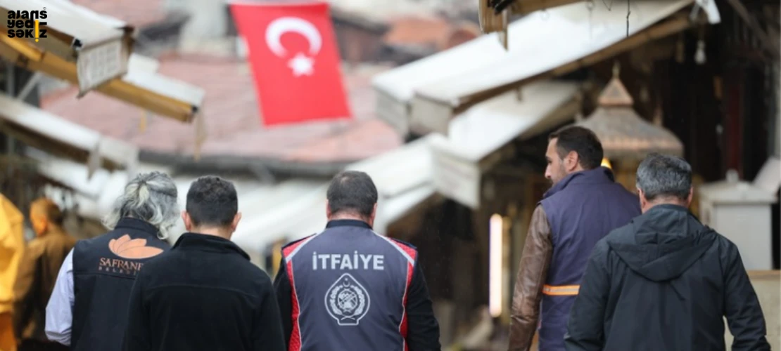 Kuvvetli yağışa karşı 40 personel ve 10 araç riskli bölgelerde konuşlandırıldı.