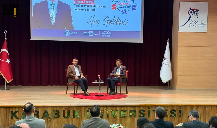 Özkan Çetinkaya, üniversite öğrencileriyle kariyer deneyimlerini paylaştı.